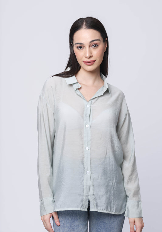Relaxed fit solid shirt
