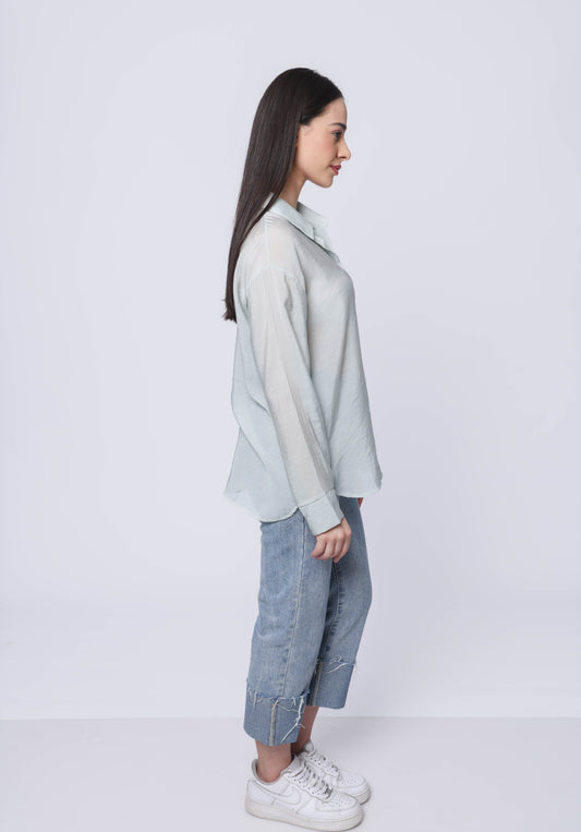 Relaxed fit solid shirt