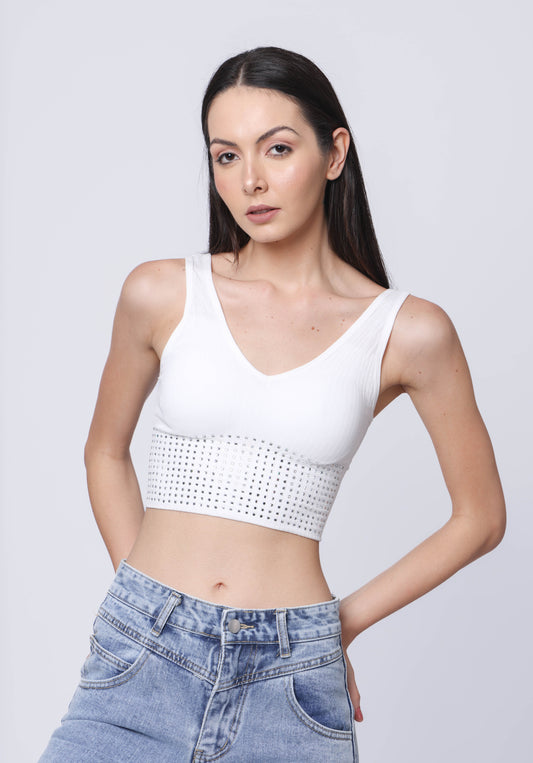 Rhinestone Top