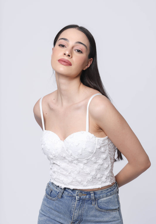 Floral Lace Cami Top