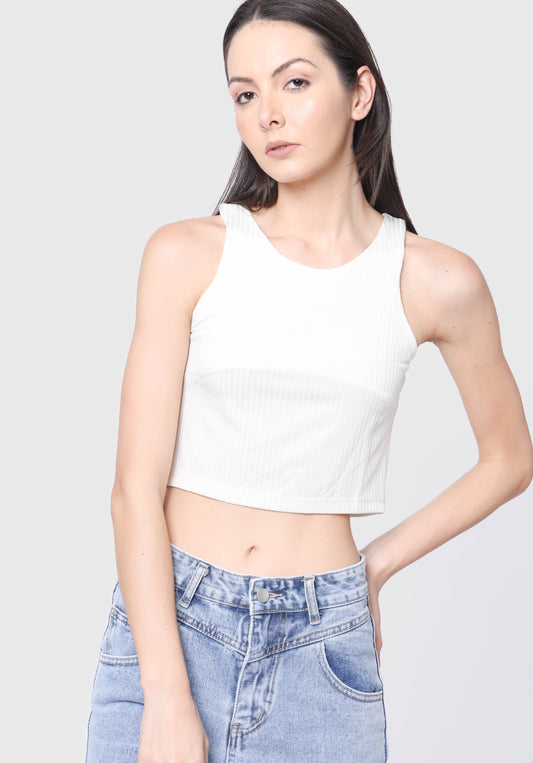 Cropped tank top