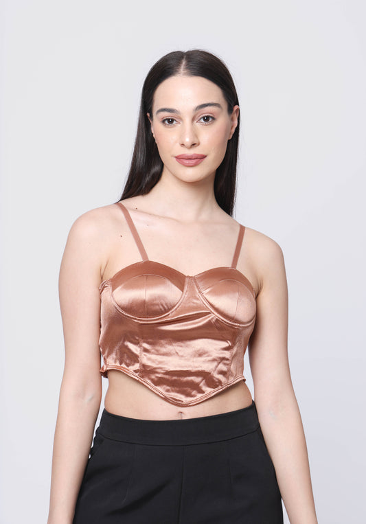Satin cami top