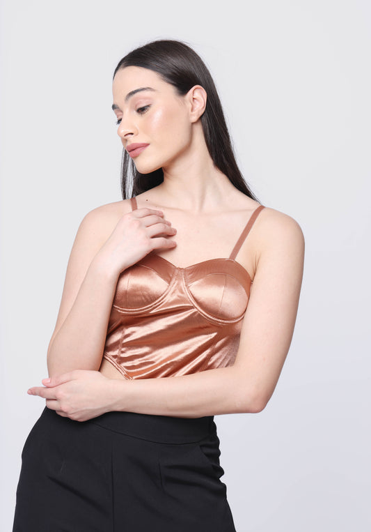 Satin cami top