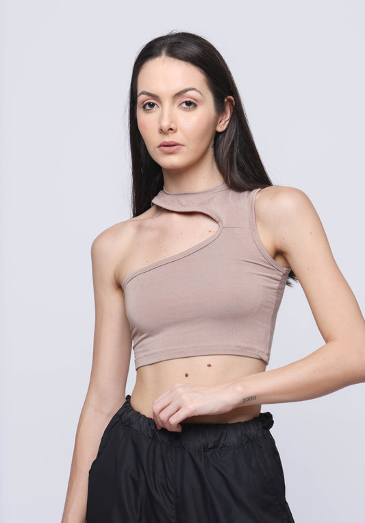 Cut-out crop top