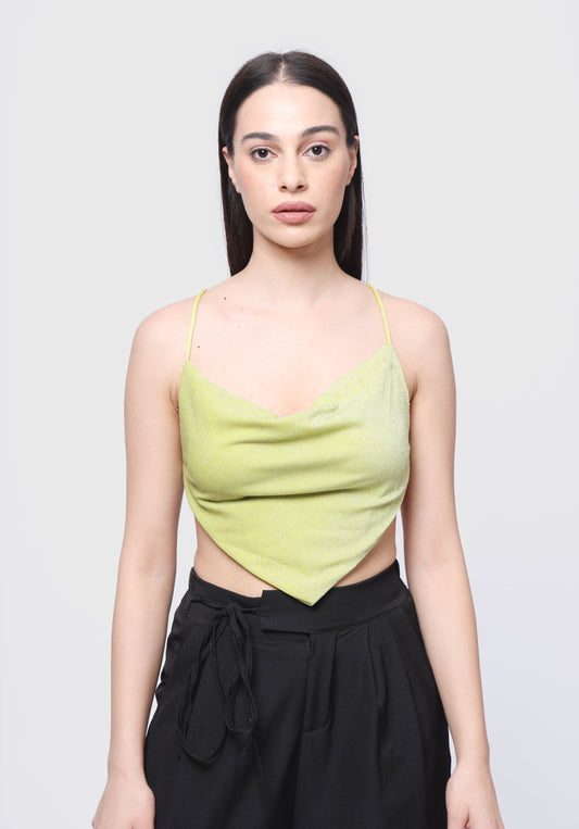 Backless Cami Crop Top