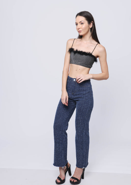 Flared high waist Jeans