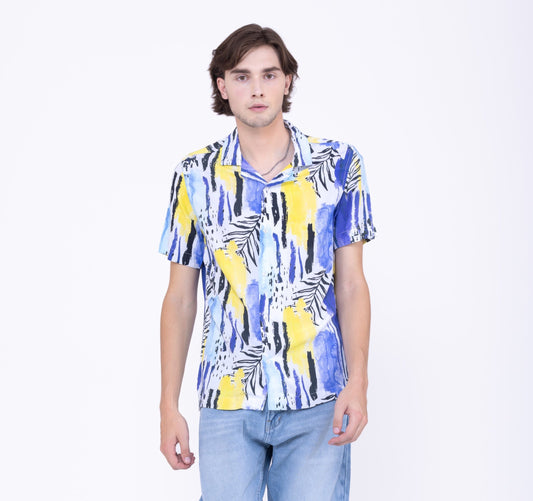 ABSTRACT PRINT SHIRT