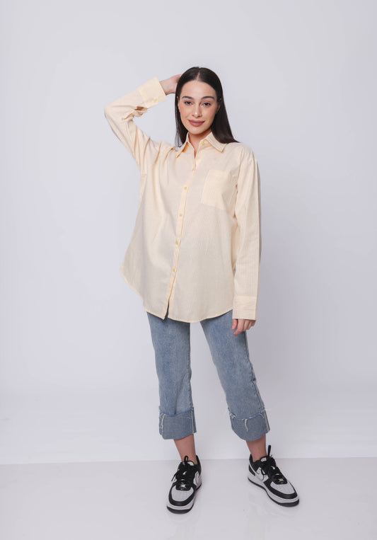 Relaxed Fit striped shirt